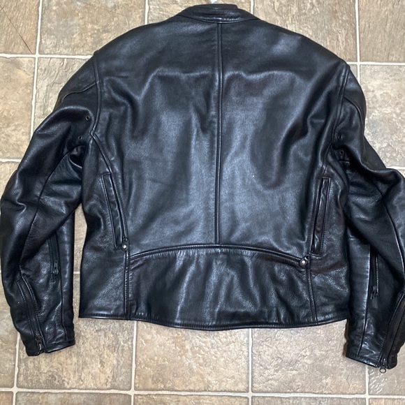 SOLD on eBay. Vanson Leathers Drifter Mk2 Blacked Out Leather Motorcycle Jacket. - Picture 9 of 11